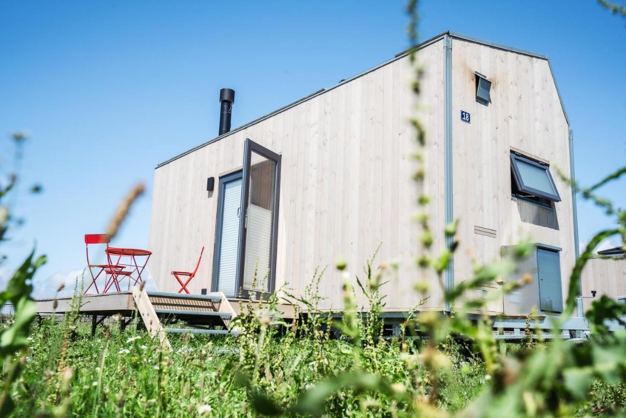Tiny House Pioneer 18 Zur Meerseite - Green Tiny Village Harlesiel Каролінензіль Екстер'єр фото