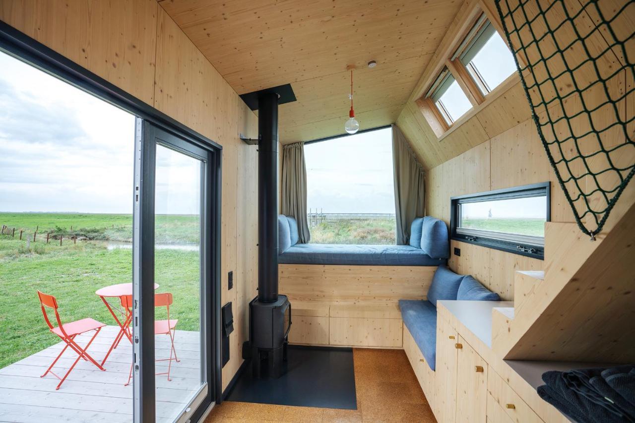 Tiny House Pioneer 18 Zur Meerseite - Green Tiny Village Harlesiel Каролінензіль Екстер'єр фото