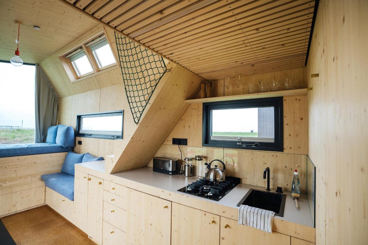 Tiny House Pioneer 18 Zur Meerseite - Green Tiny Village Harlesiel Каролінензіль Екстер'єр фото