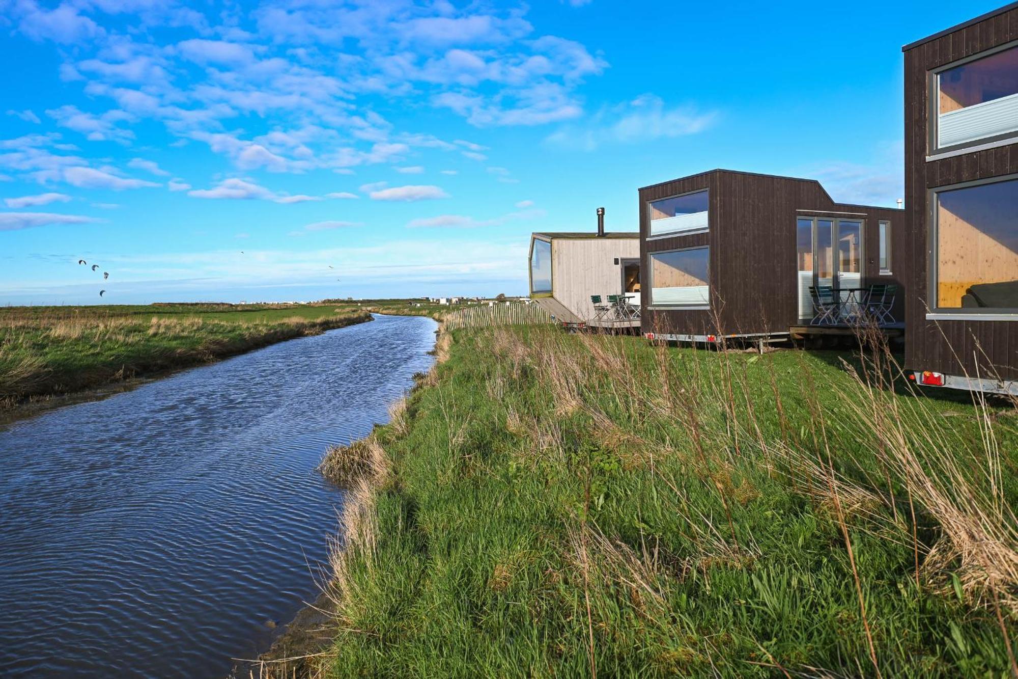 Tiny House Pioneer 18 Zur Meerseite - Green Tiny Village Harlesiel Каролінензіль Екстер'єр фото